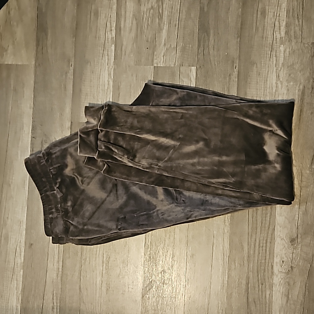 ALLOY APPAREL | Tall Zienna Velour Long Gray Jogger 35" Inseam | SIZE XXL - EUC